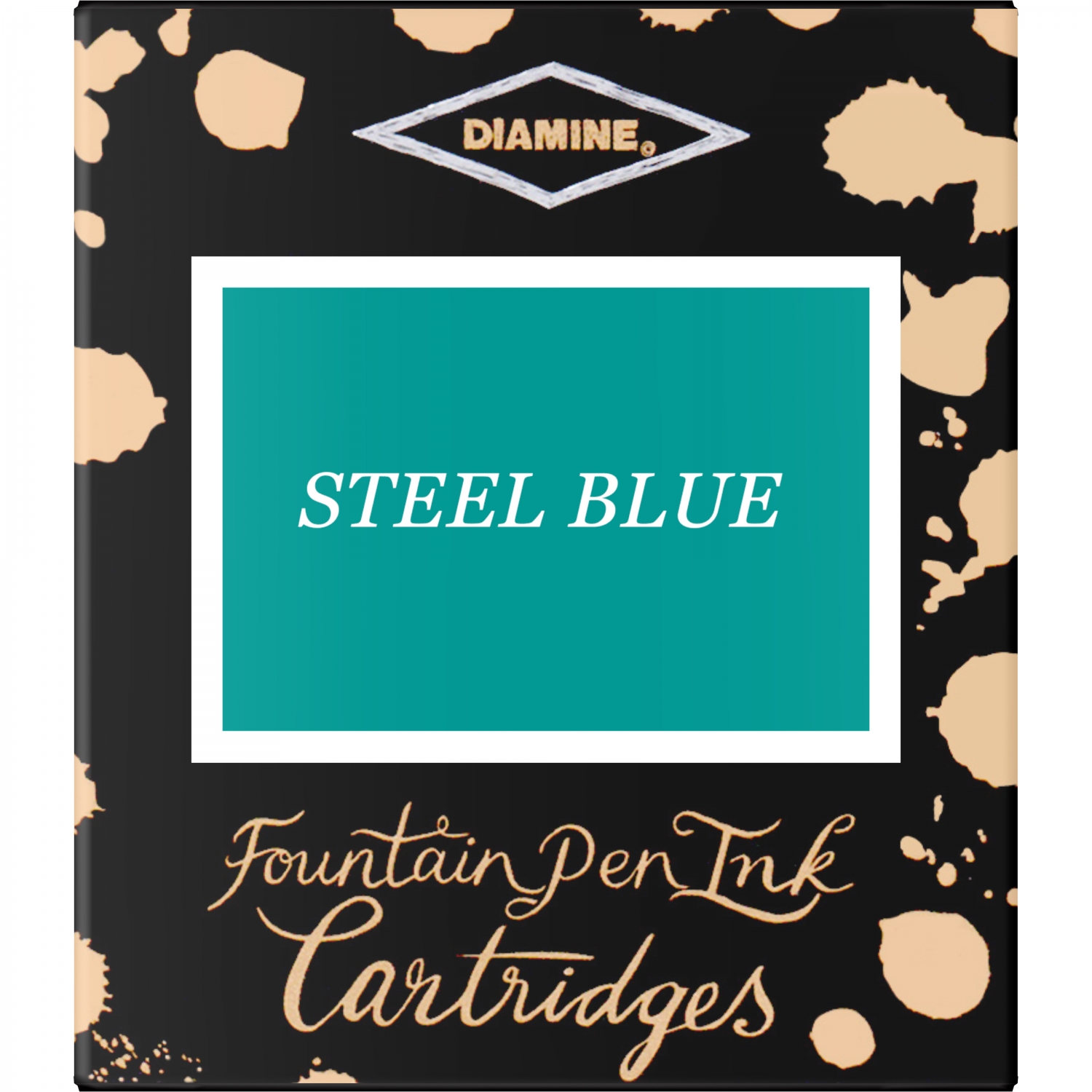 Imagine Produs Set 6 Cartuse Standard Size International Diamine Standard Steel Blue