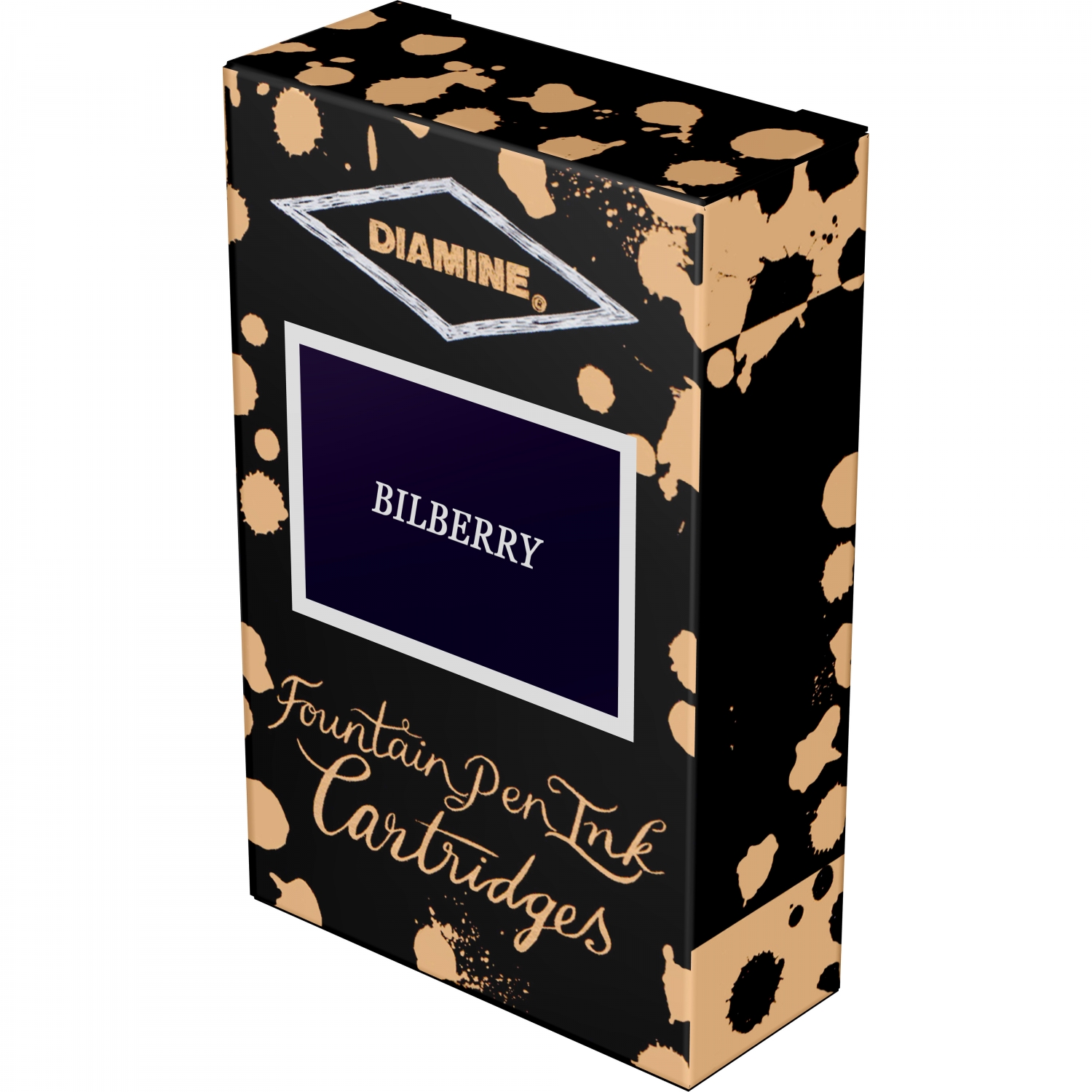 Imagine Produs Set 18 Cartuse Standard Size International Diamine Standard Bilberry