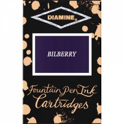 Set 18 Cartuse Standard Size International Diamine Standard Bilberry