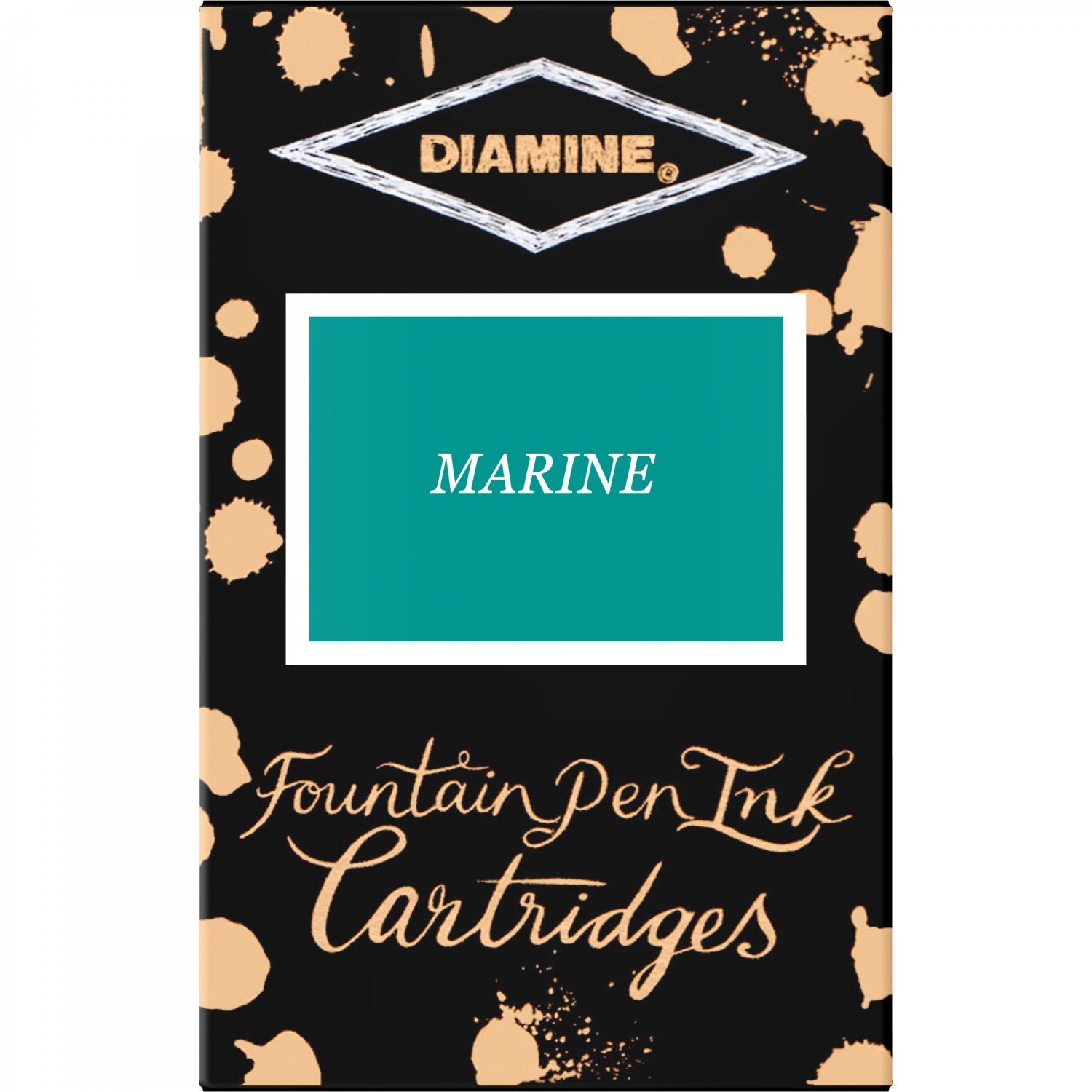 Imagine Produs Set 18 Cartuse Standard Size International Diamine Standard Marine