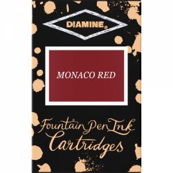 Set 18 Cartuse Standard Size International Diamine Standard Monaco Red