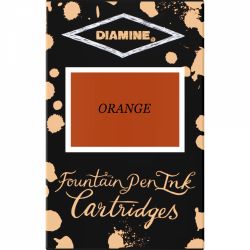 Set 18 Cartuse Standard Size International Diamine Standard Orange