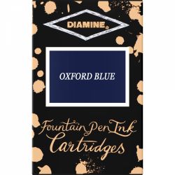 Set 18 Cartuse Standard Size International Diamine Standard Oxford Blue