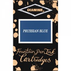 Set 18 Cartuse Standard Size International Diamine Standard Prussian Blue