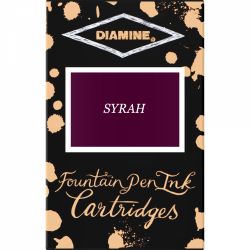 Set 18 Cartuse Standard Size International Diamine Standard Syrah