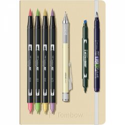 Set Creativ Tombow Journaling Kit Bright