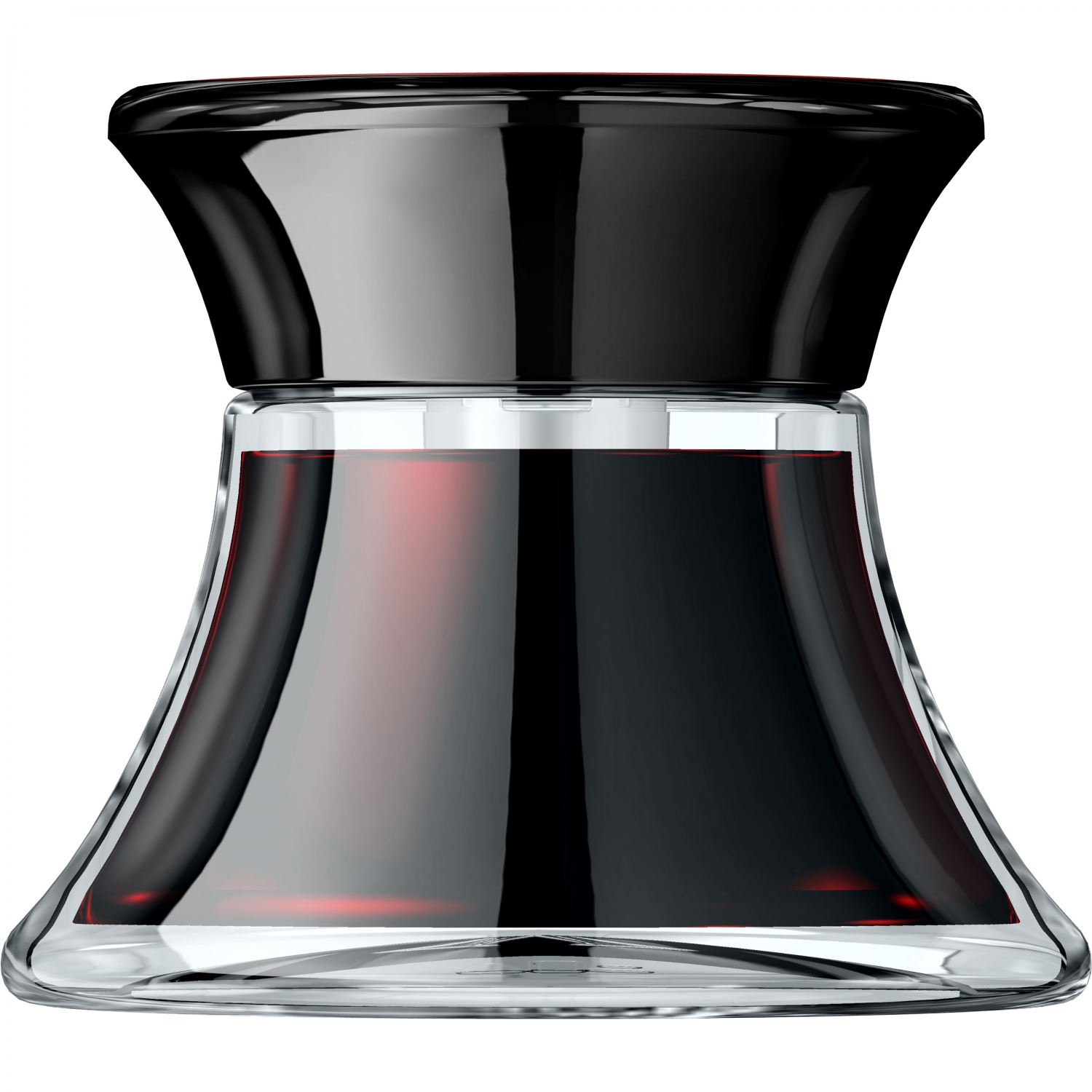 Imagine Produs Calimara Cerneala 50 ml Visconti Glass Inkwell Red