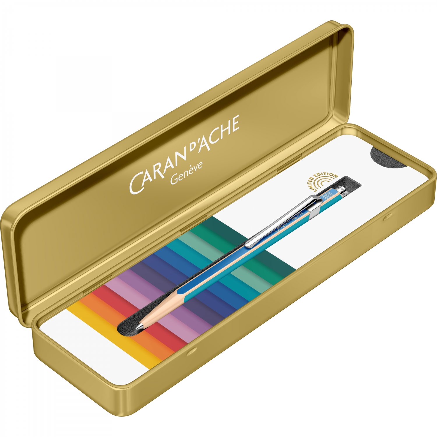 Imagine Produs Pix Caran dAche 849 LE Colour Treasure Cold Rainbow CT