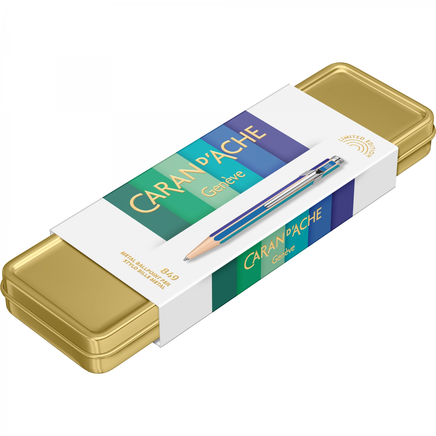 Imagine Produs Pix Caran dAche 849 LE Colour Treasure Cold Rainbow CT