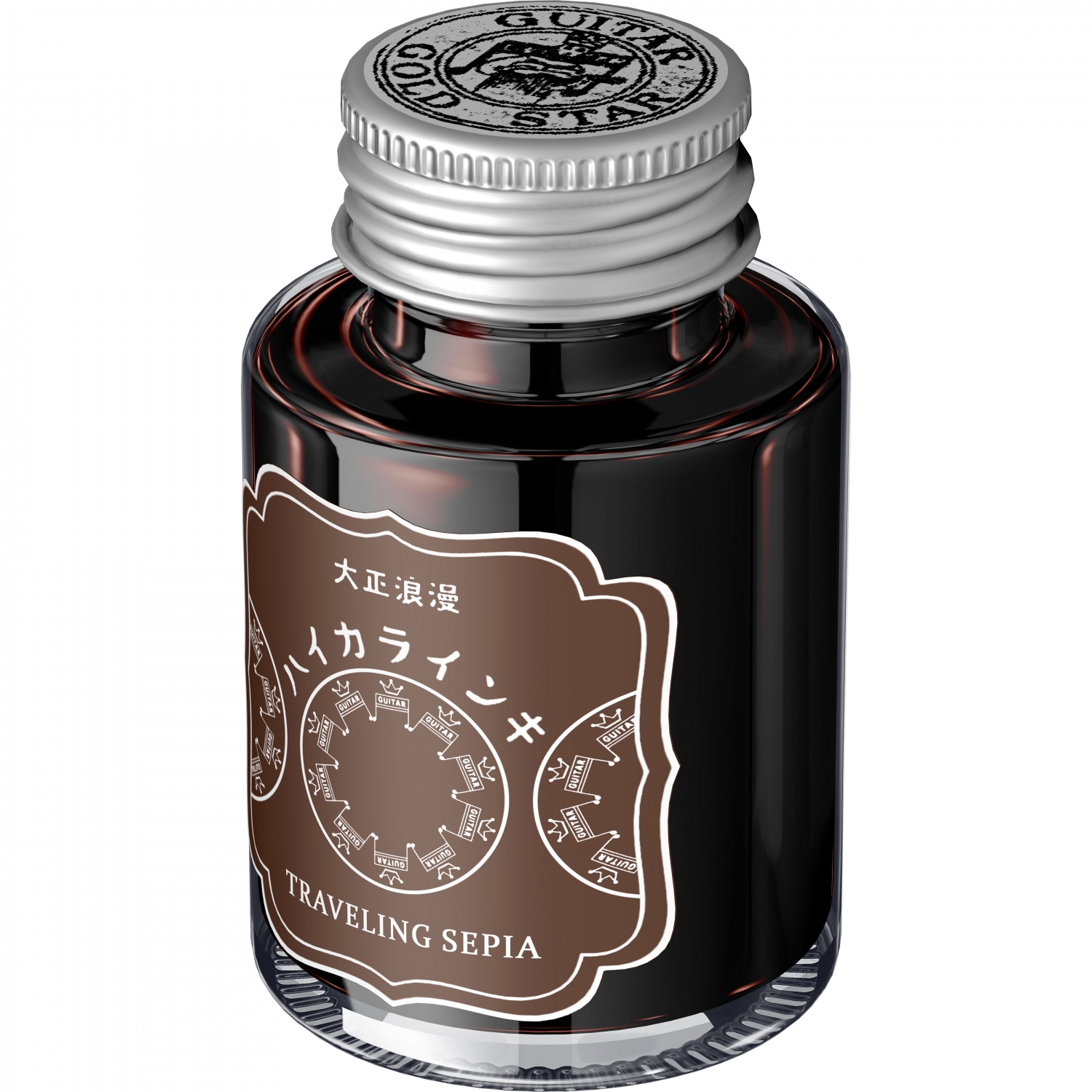 Imagine Produs Calimara Cerneala 40 ml Teranishi Guitar Taisho Roman Traveling Sepia