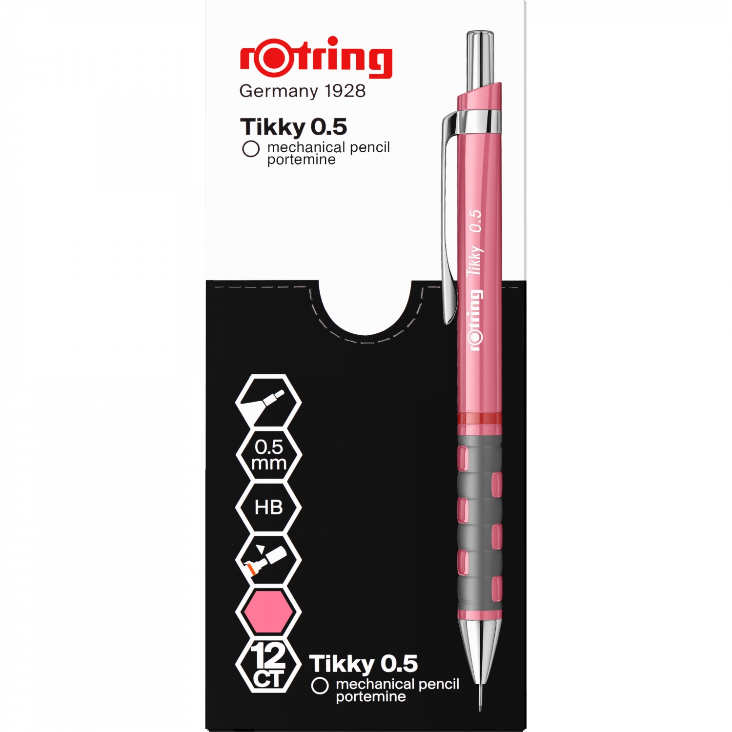 Imagine Produs Creion Mecanic 0.5 Rotring Tikky III Tea Rose BTS