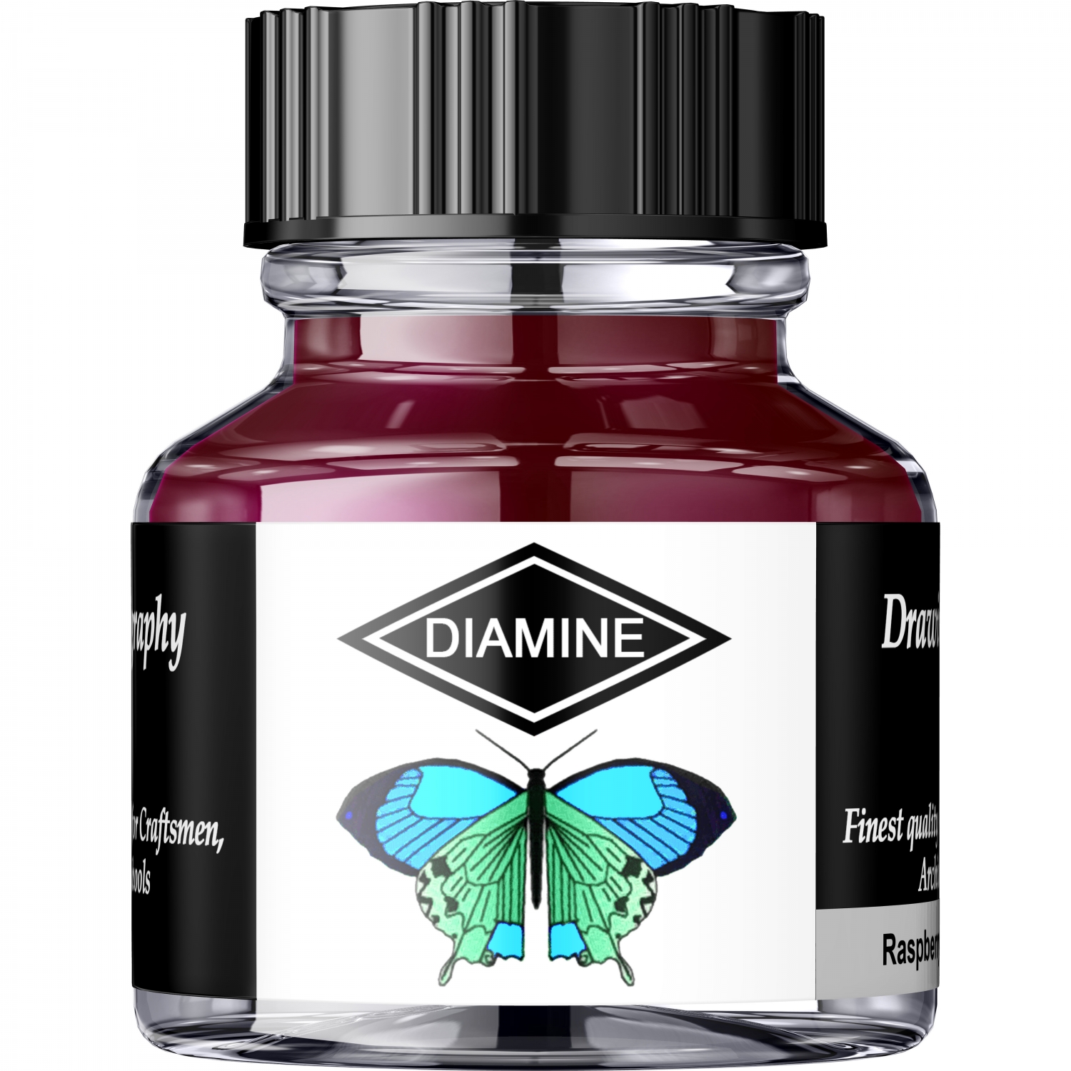 Imagine Produs Calimara Cerneala 30 ml Diamine Calligraphy Raspberry