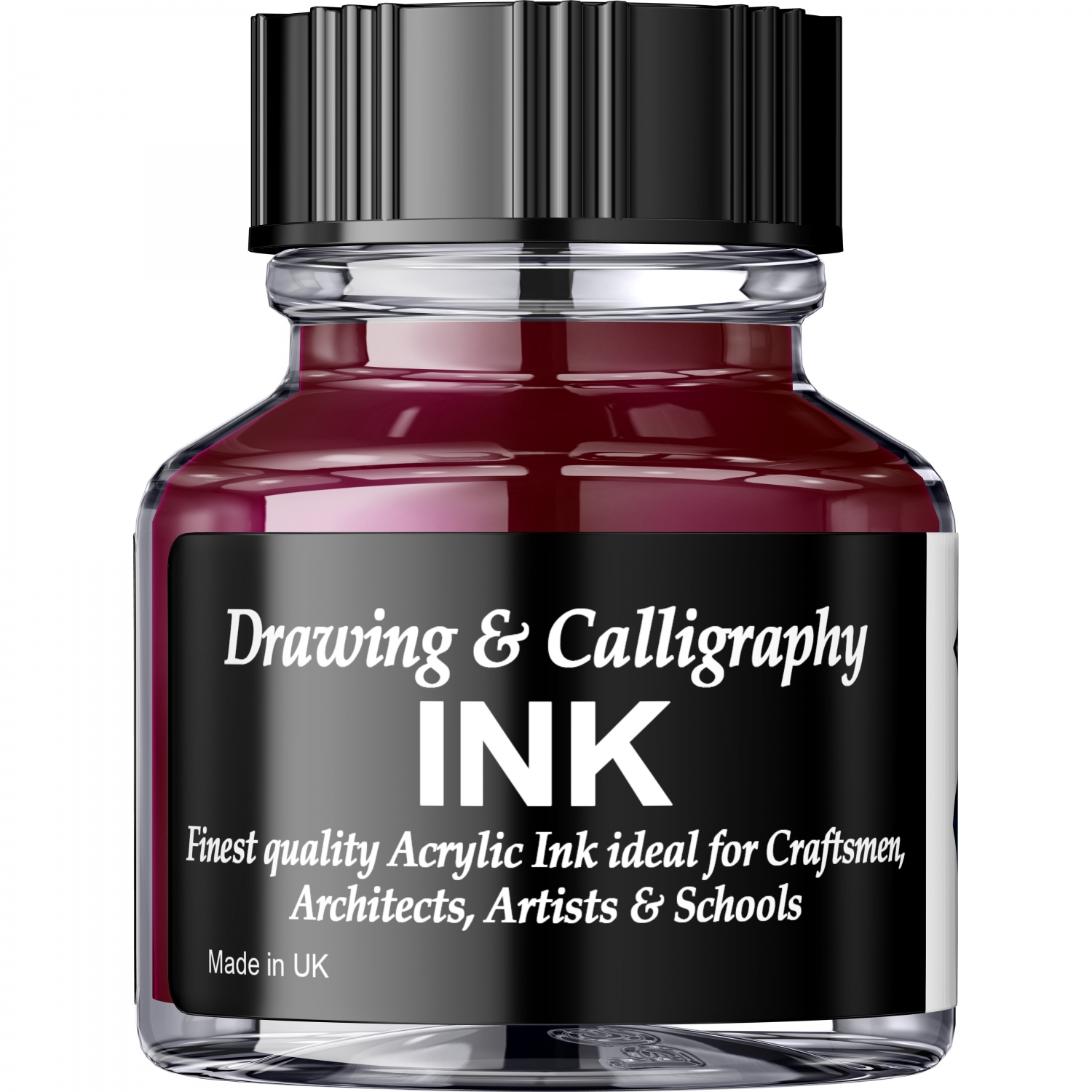 Imagine Produs Calimara Cerneala 30 ml Diamine Calligraphy Raspberry