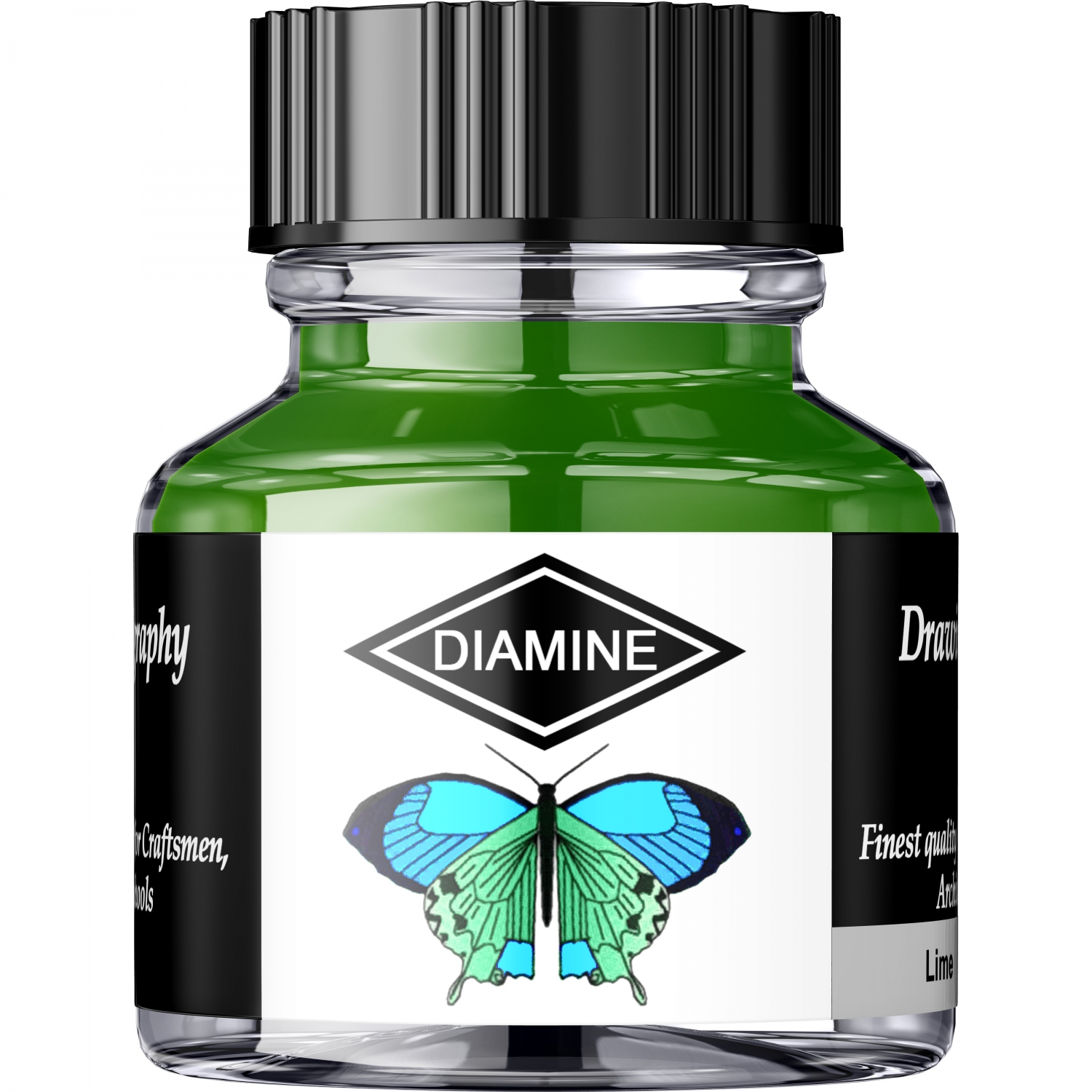 Imagine Produs Calimara Cerneala 30 ml Diamine Calligraphy Lime