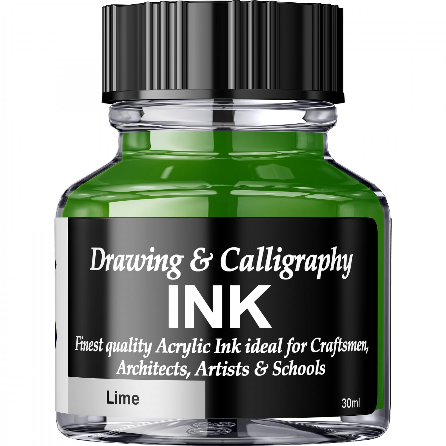 Imagine Produs Calimara Cerneala 30 ml Diamine Calligraphy Lime