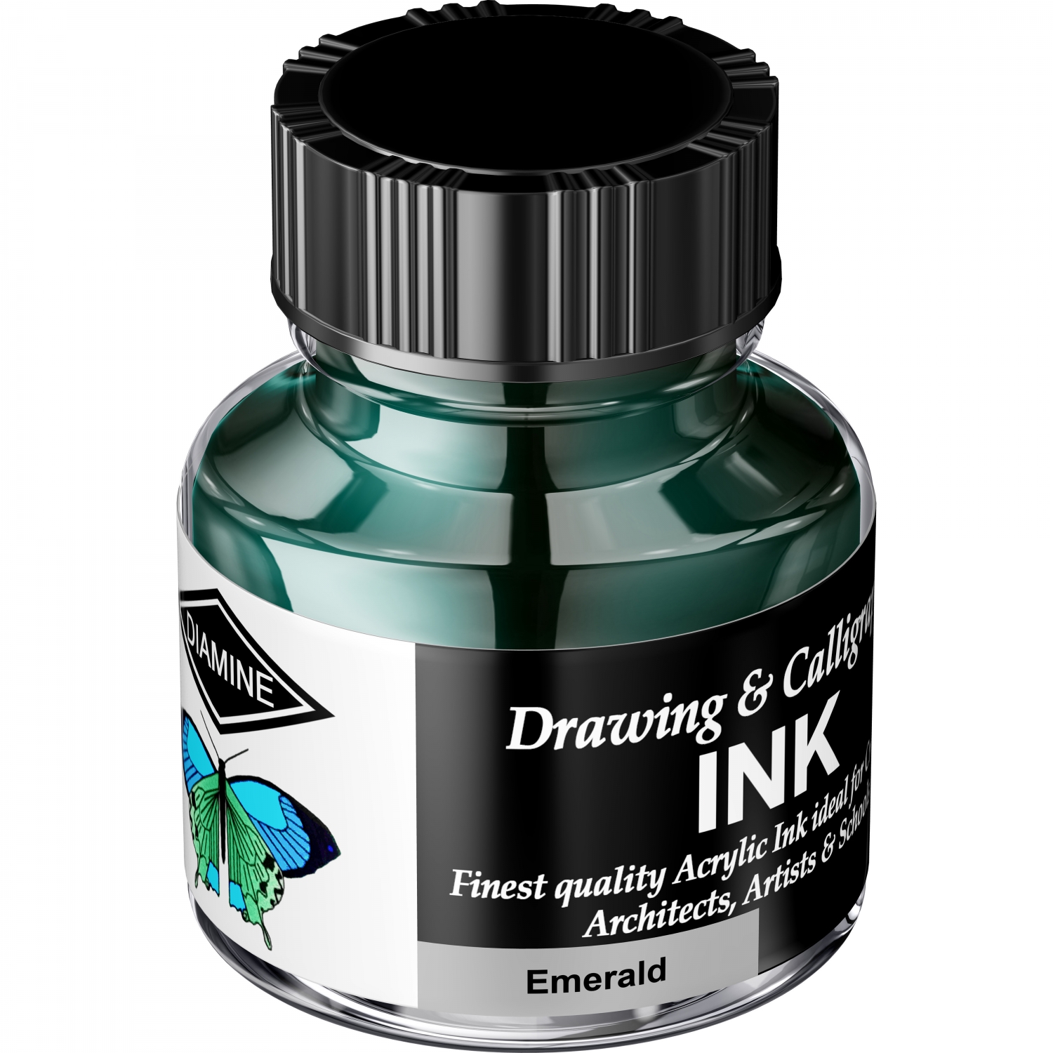 Imagine Produs Calimara Cerneala 30 ml Diamine Calligraphy Emerald
