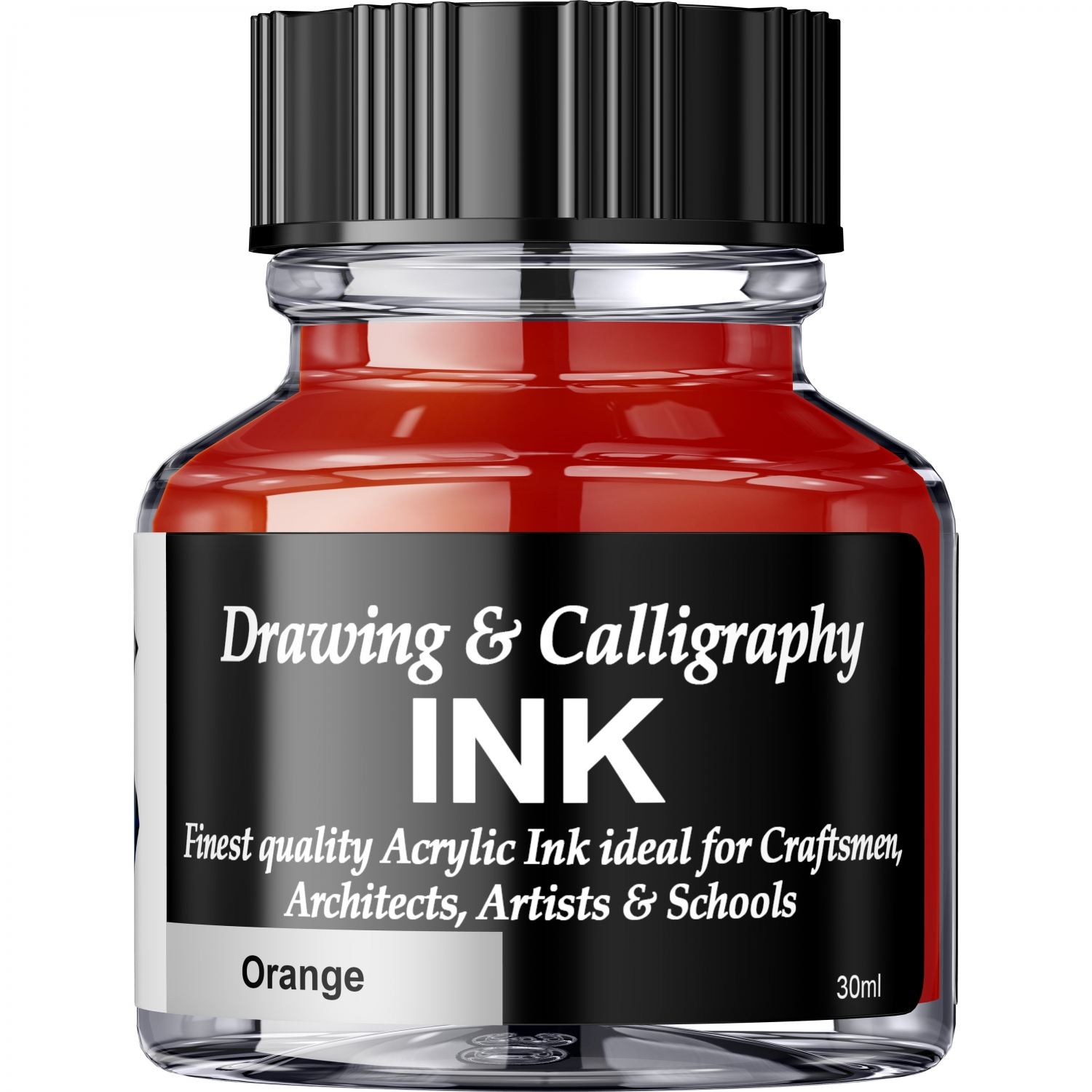 Imagine Produs Calimara Cerneala 30 ml Diamine Calligraphy Orange
