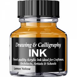 Calimara 30 ml Diamine Calligraphy Lemon Yellow