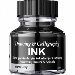Calimara 30 ml Diamine Calligraphy Warm Grey