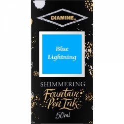 Calimara 50 ml Diamine Shimmering Blue Lightning
