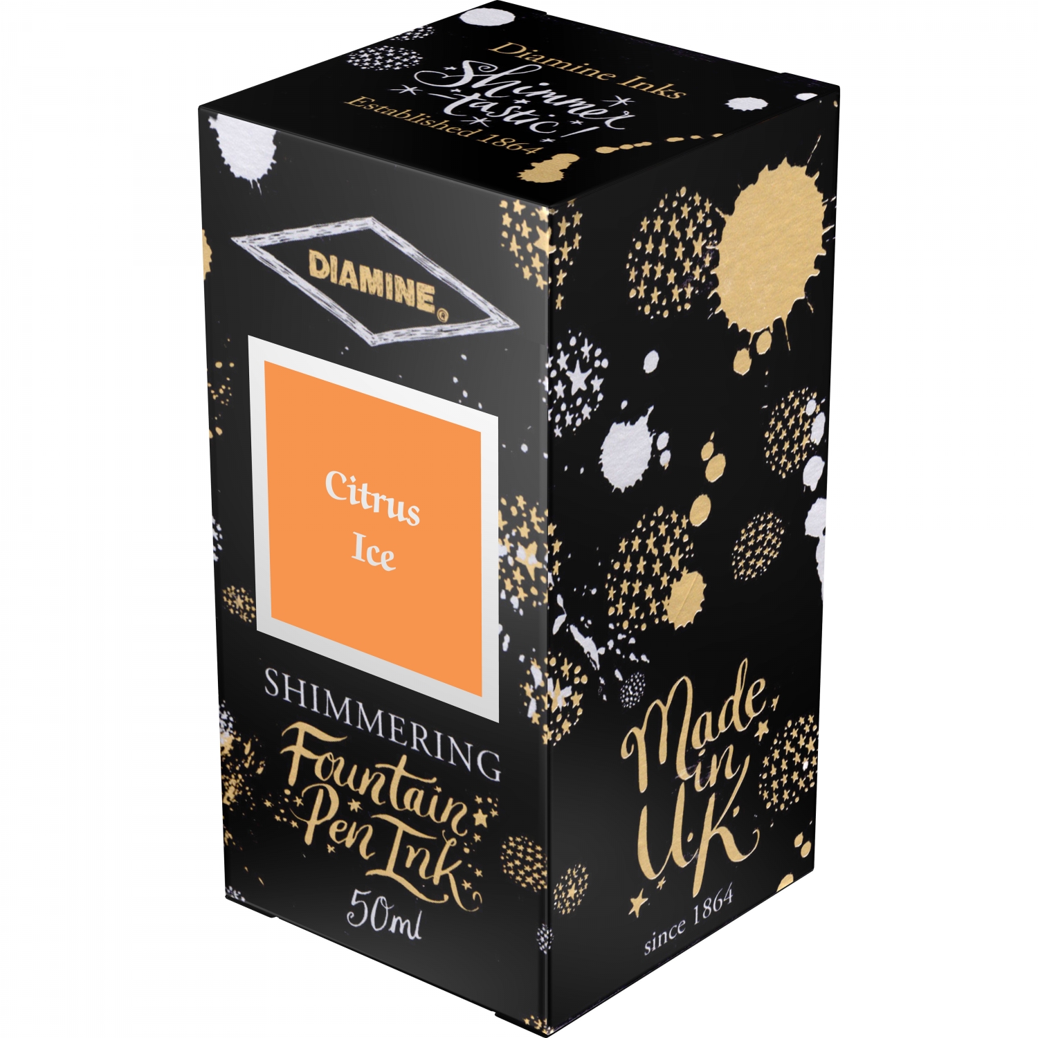Imagine Produs Calimara Cerneala 50 ml Diamine Shimmering Citrus Ice