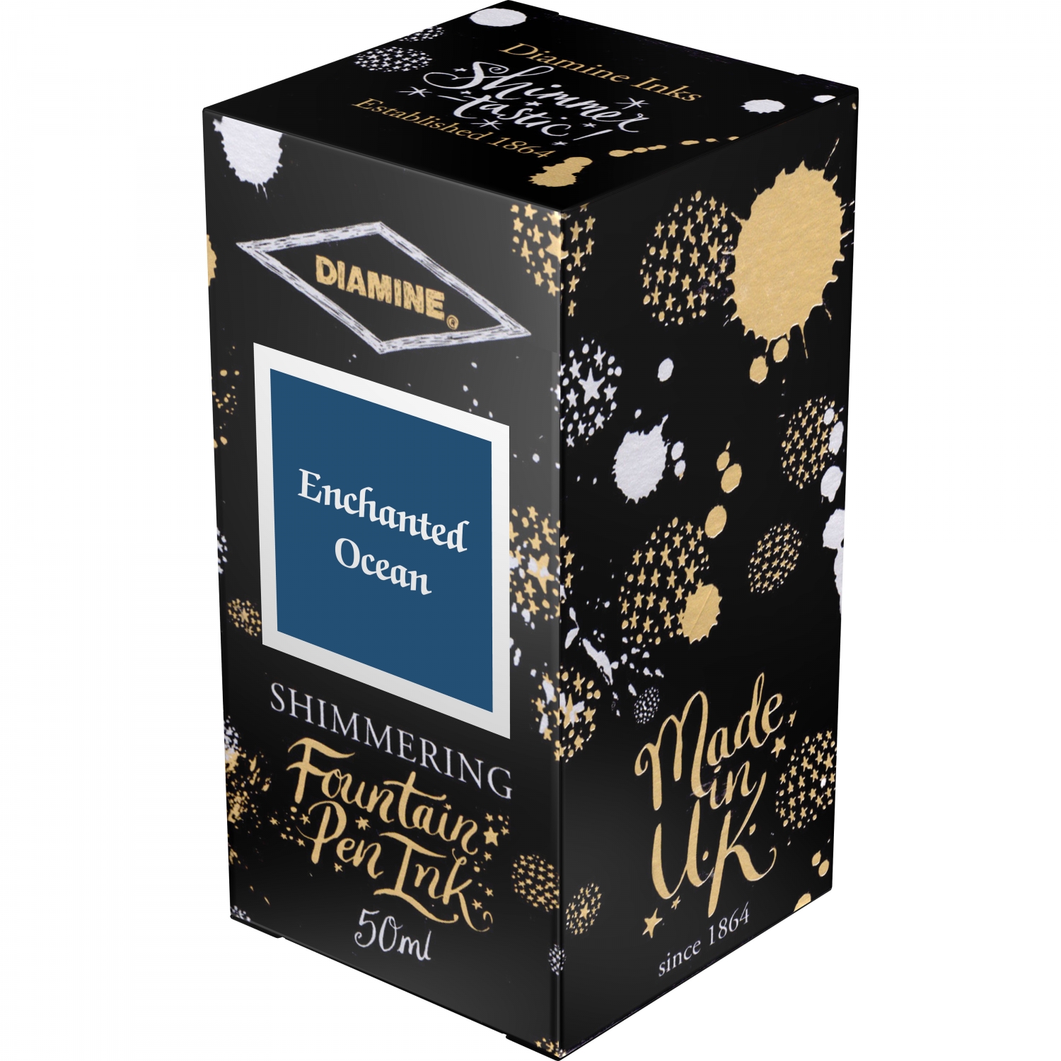 Imagine Produs Calimara Cerneala 50 ml Diamine Shimmering Enchanted Ocean