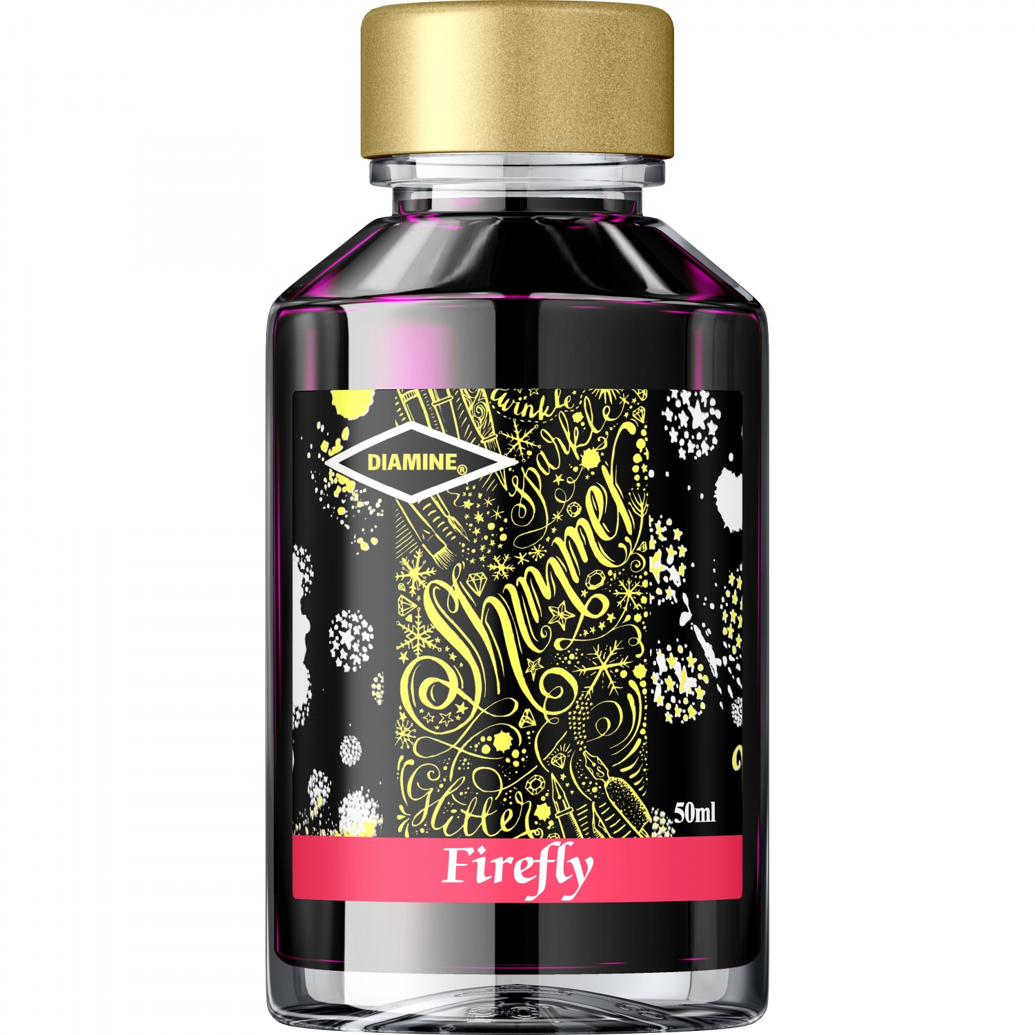 Imagine Produs Calimara Cerneala 50 ml Diamine Shimmering Firefly