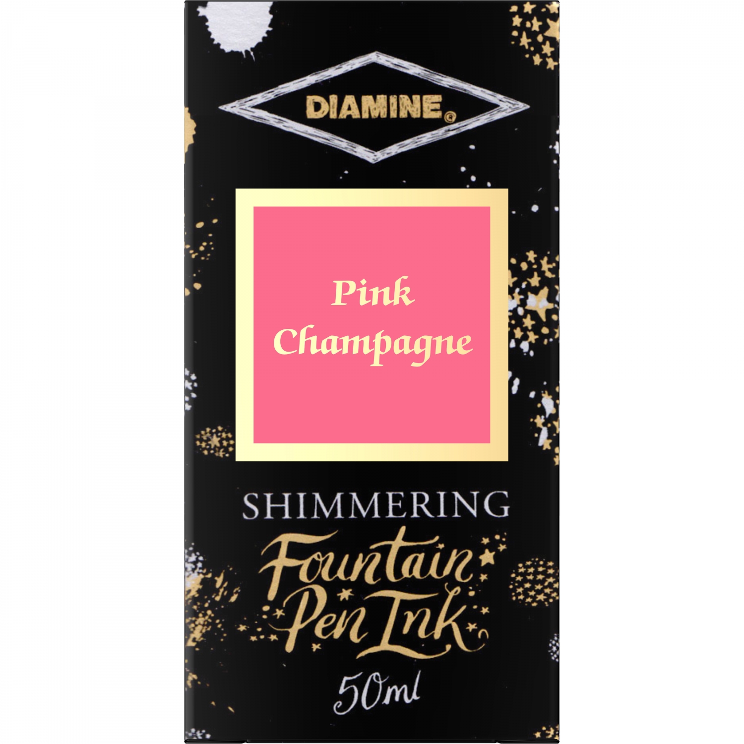 Imagine Produs Calimara Cerneala 50 ml Diamine Shimmering Pink Champagne