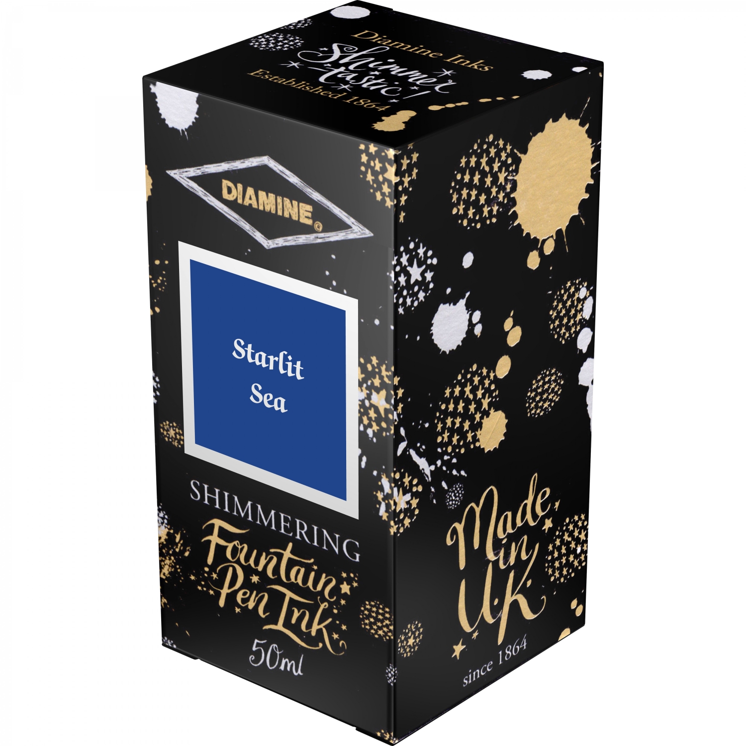 Imagine Produs Calimara Cerneala 50 ml Diamine Shimmering Starlit Sea