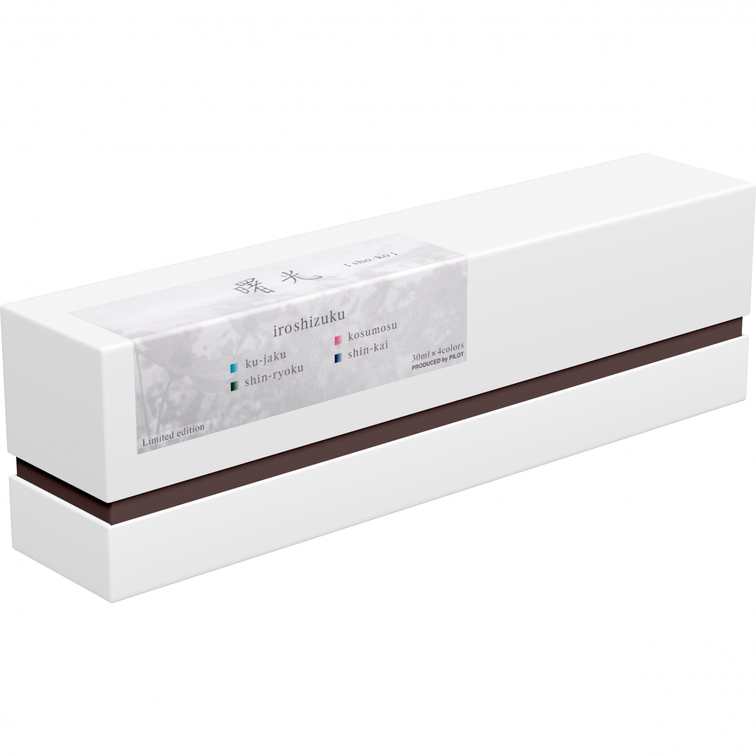 Imagine Produs Set 4 Calimara Cerneala 30 ml Pilot Iroshizuku Shokou Dawn