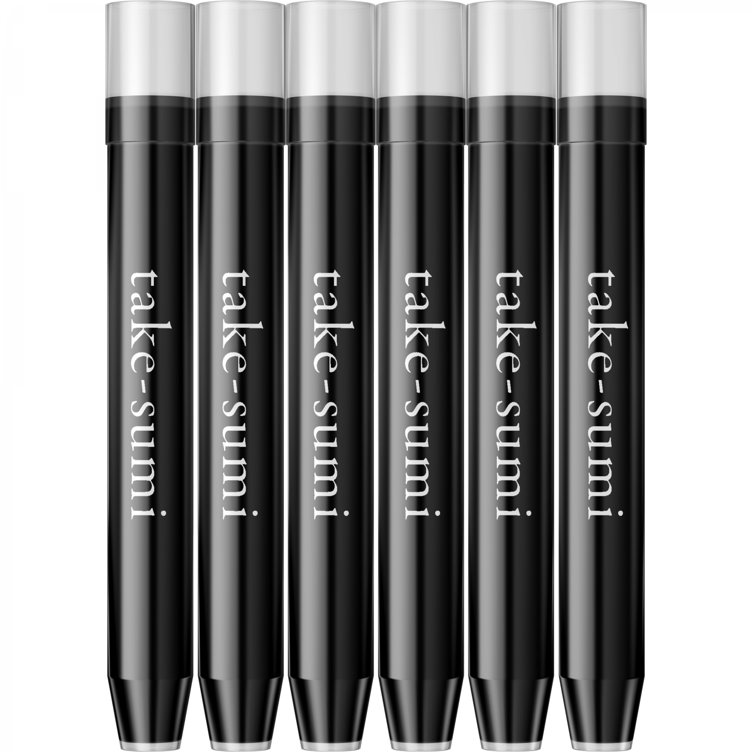 Imagine Produs Set 6 Cartuse Standard Size Proprietar Pilot Iroshizuku Take-Sumi