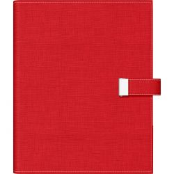 Organizer Precision Trend A5 6 inele Red Lined - Elegance