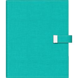 Organizer Precision Trend A5 6 inele Turquoise Lined - Elegance - 270 pagini 80 g/mp