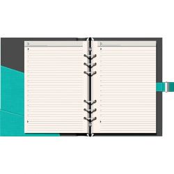 Organizer Precision Trend A5 6 inele Turquoise Lined - Elegance - 270 pagini 80 g/mp