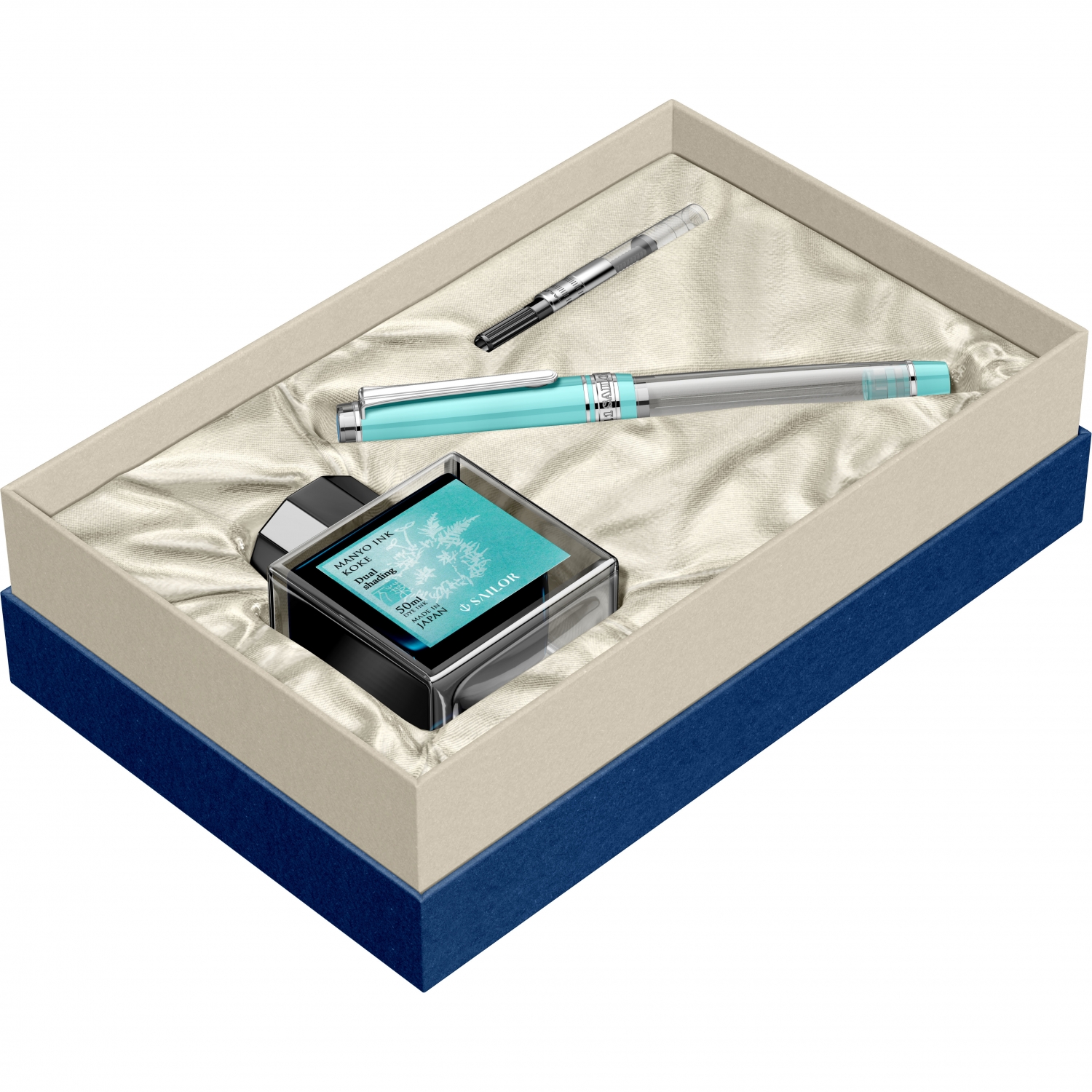 Imagine Produs Stilou Slim Size 14k Nib Sailor Professional Gear SE Manyo II Moss RHT 0.5 M Nib