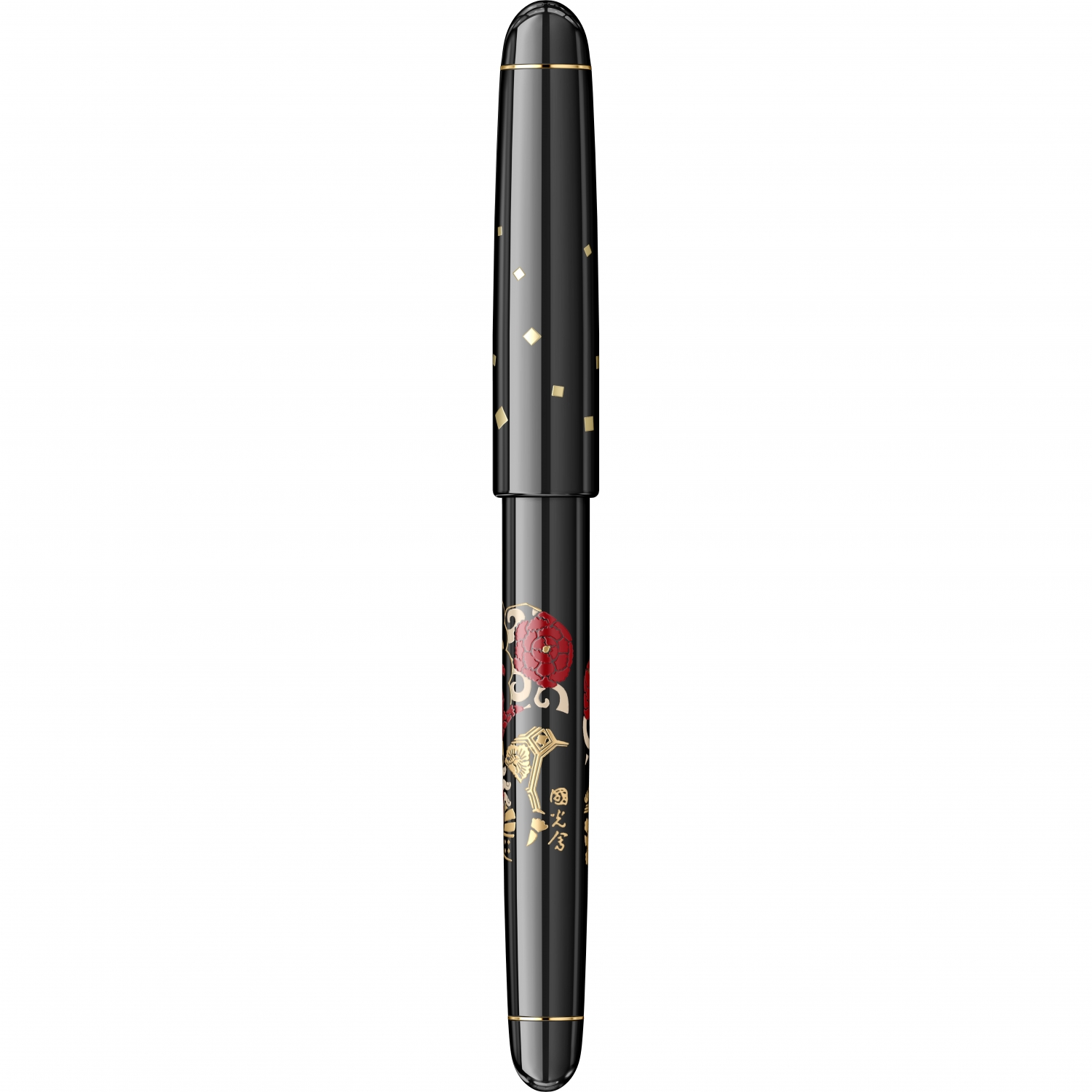 Imagine Produs Stilou 14k Nib Namiki Nippon Art Tradition Maki-e Ukiyo-e Taira The Samurai GT 0.5 M Nib