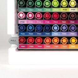 Set 108 Marker Dual Brush Watercoloring Tombow ABT Desk Set Organiser