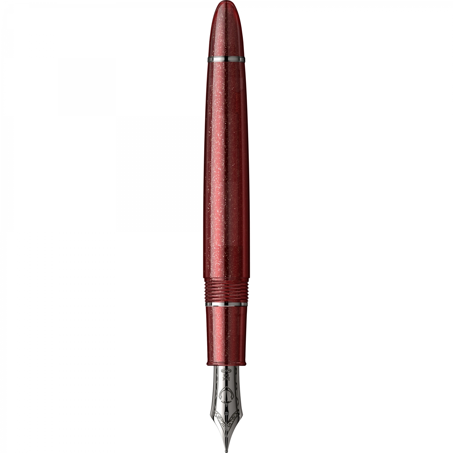 Imagine Produs Stilou Large Size 21k Nib Sailor 1911 Ringless Galaxy Orion Red RUT 0.5 M Nib