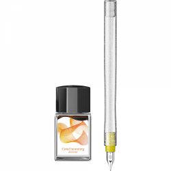 Toc Caligrafic Sailor Hocoro Dip Pen Fude 40º Nib + Calimara 10 ml Dipton Coral Humming Shimmer