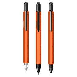 Stilou + Pix + Creion Mecanic 1.0 Tool Stylus Monteverde USA Tool Pen Orange BT