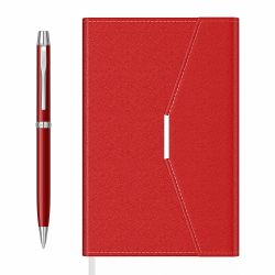 Mapa tip plic Precision Ultra A5 Red Lined + Pix Scrikss Vintage 29 Red