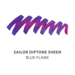 Calimara 20 ml Sailor Diptone Sheen Blue Flame