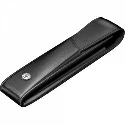 Etui Piele Caran dAche Crest Black - 1 Piesa