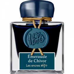 Calimara 50 ml Jacques Herbin Prestige 1670 Emeraude de Chivor