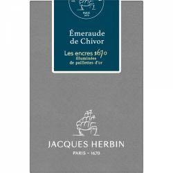 Calimara 50 ml Jacques Herbin Prestige 1670 Emeraude de Chivor