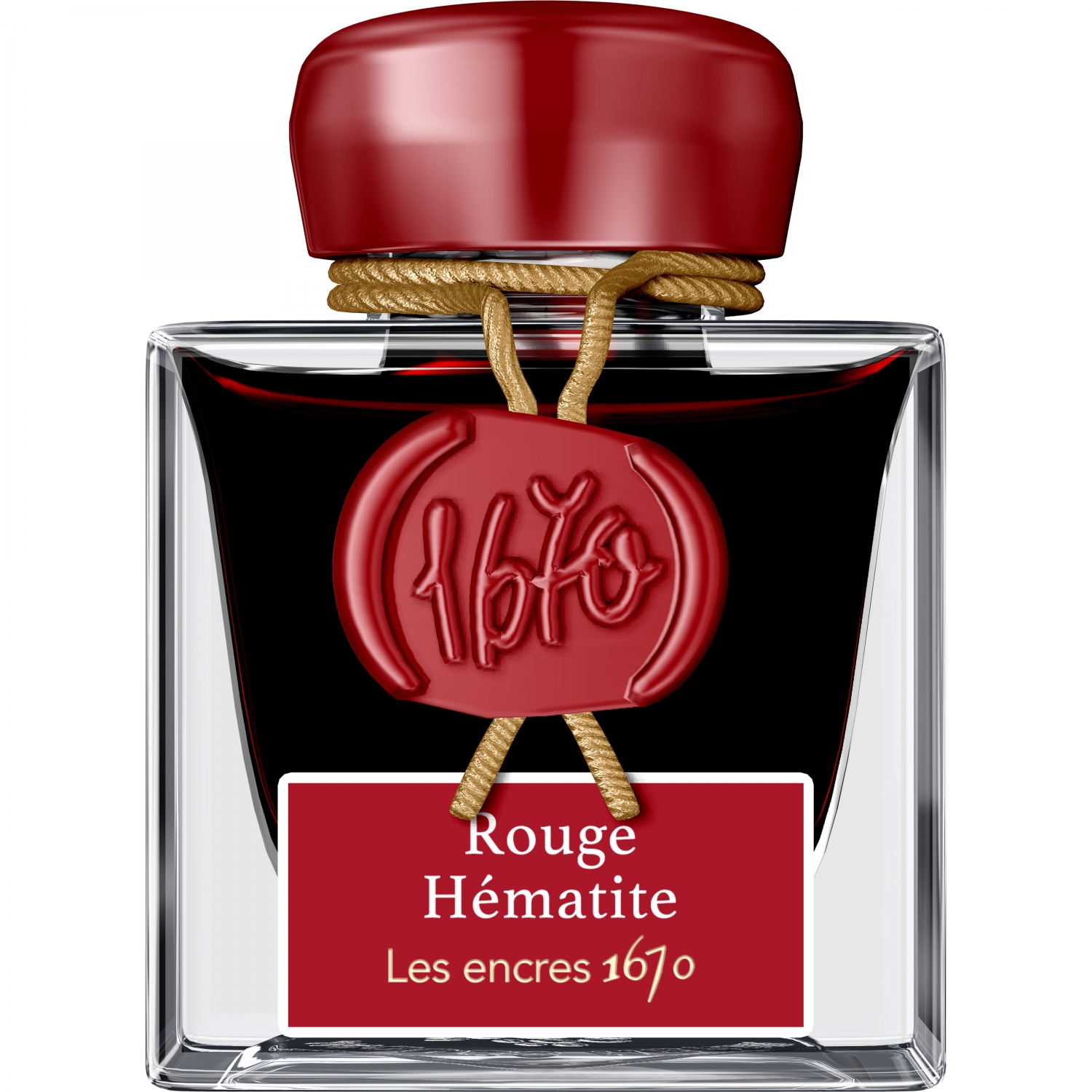 Imagine Produs Calimara Cerneala 50 ml Jacques Herbin Prestige 1670 Rouge Hematite