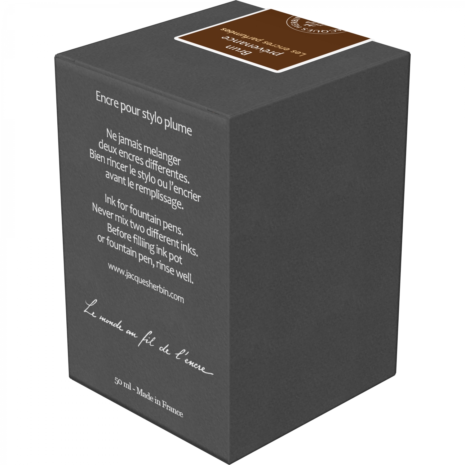 Imagine Produs Calimara Cerneala 50 ml Jacques Herbin Prestige Scented Brun Prevenance