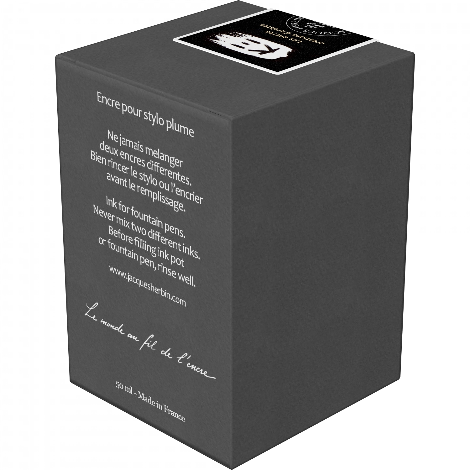 Imagine Produs Calimara Cerneala 50 ml Jacques Herbin Prestige Creations d'Artistes Shogun by Kenzo Takada