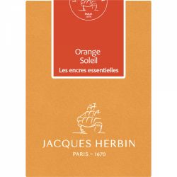 Set 7 Cartuse Large Size International Jacques Herbin Prestige Essentielles Orange Soleil