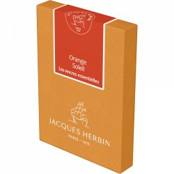 Set 7 Cartuse Large Size International Jacques Herbin Prestige Essentielles Orange Soleil